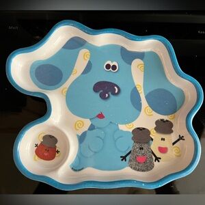 Vintage Blue's Clues Kids Plate